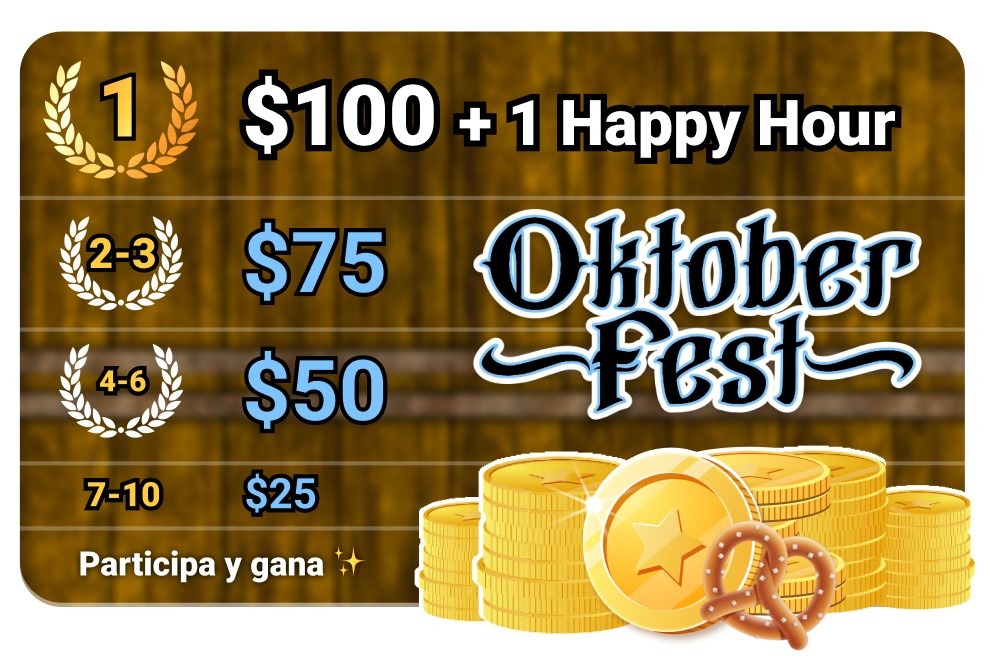 Tres ranking bonus para celebrar Oktoberfest con tus fans en Amateur.tv 