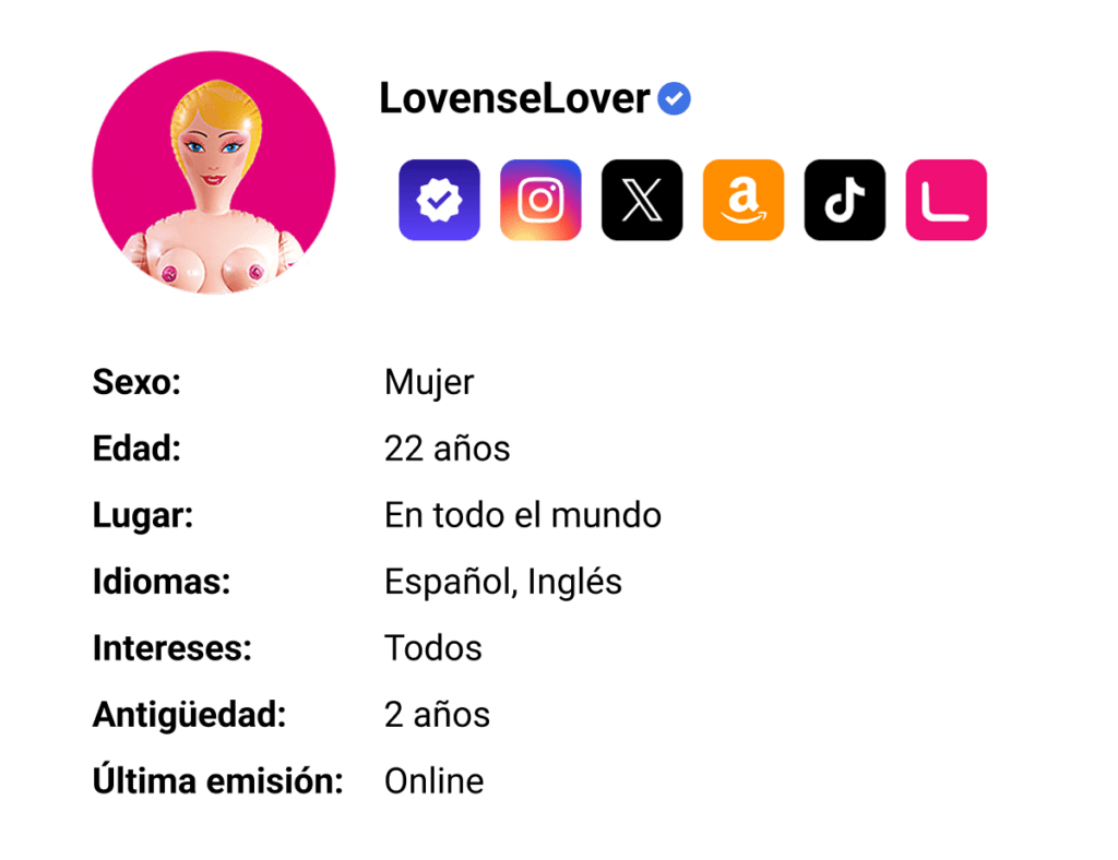 Pide a tus fans tu WishList de Lovense